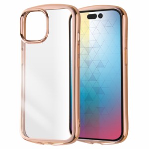 iPhone15 iPhone14 iPhone13 ケース ソフトケース 耐衝撃 TPU METAMORU ピンクゴールド カバー アイフォン スマホケース