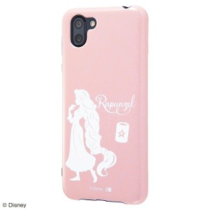 AQUOS R2 SH-03K SHV42 706SH ケース ソフトケース TPU ディズニーキャラクター Light Pastel ラプンツェル カバー アクオス アールツー 