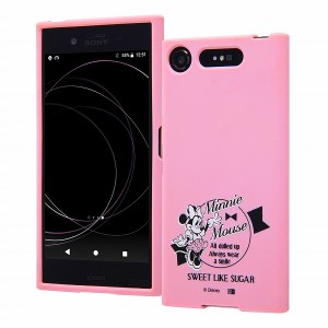 Xperia XZ1 SO-01K SOV36 701SO ケース ソフトケース シリコン ディズニーキャラクター ミニー カバー エクスペリア エックスゼットワン 