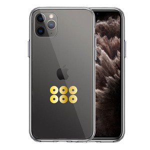 iPhone11Pro ケース ハードケース クリア カバー 真田 幸村 信繁 六文銭 2