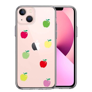 iPhone13 ケース ハードケース ハイブリッド クリア アップル 水玉 カバー アイフォン スマホケース