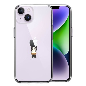 iPhone 14 14Plus 14Pro 14ProMax ケース ハードケース ハイブリッド クリア パンダ アップル 重量挙げ 腹巻 カバー アイホン アイフォン