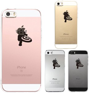 iPhone SE 第1世代 iPhone 5s 5 ケース ハードケース クリア カバー アイフォン シェル 映画パロディ アメリカン ヒーロー