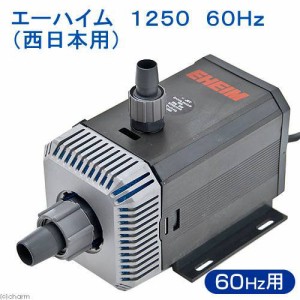 ６０Ｈｚ　エーハイム　水陸両用ポンプ　１２５０　流量２０リットル／分　西日本用　メーカー保証期間１年