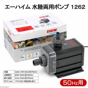 ５０Ｈｚ　エーハイム　水陸両用ポンプ　１２６２　流量５６．６リットル／分　東日本用　メーカー保証期間１年