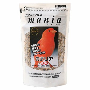 黒瀬ペットフード　ｍａｎｉａ　カナリア　１Ｌ　鳥　フード　エサ　餌　皮つき　皮付　プロショップ専用