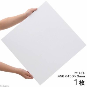 プラパール　４５ｃｍキューブ水槽用マット　ホワイト　４５×４５ｃｍ　１枚