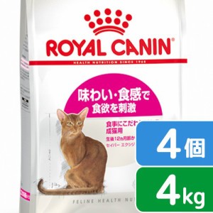 ロイヤルカナン 猫用 キャットフード　猫　セイバーエクシジェント　成猫用　４ｋｇ×４袋　３１８２５５０７１７１４４　ジップ付　お一