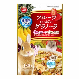 マルカン　フルーツいっぱいグラノーラ　１８０ｇ　おやつ　うさぎ　ハムスター (ハムスター 餌)