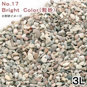 Ｎｏ．１７　Ｂｒｉｇｈｔ　Ｃｏｌｏｒ（粒砂）　３リットル（３０ｃｍ水槽用）　お一人様４点限り