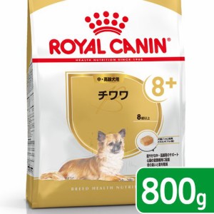 ロイヤルカナン 犬用 ドッグフード　チワワ　中・高齢犬用　８００ｇ　３１８２５５０８２４４５３　ジップ付　お一人様５点限り