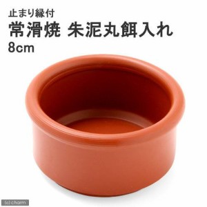 アラタ　ＢＩＲＤ　ＨＯＵＳＥ　Ａ−３９　常滑焼　朱泥丸餌入　８ｃｍ　鳥　エサ入れ　皿