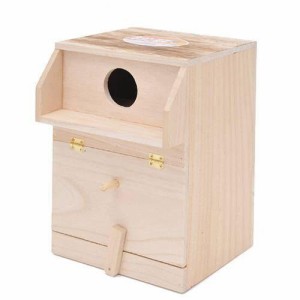 アラタ　ＢＩＲＤ　ＨＯＵＳＥ　Ａ−１０　ボタン巣箱　鳥　巣箱・巣材