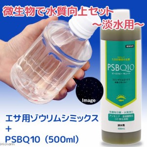 （生餌）淡水用　微生物で水質向上セット　エサ用ゾウリムシミックス＋ＰＳＢＱ１０　本州四国限定