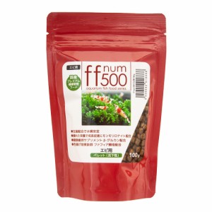 ｆｆ　ｎｕｍ５００　エビ用　ペレット（沈下性）　１００ｇ　プレミアム健康管理フード