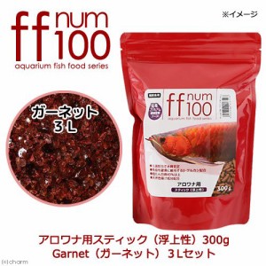 ｆｆ　ｎｕｍ１００アロワナ用スティック（浮上性）３００ｇ＋Ｎｏ．２５　Ｇａｒｎｅｔ（ガーネット）３Ｌセット　お一人様４点限り