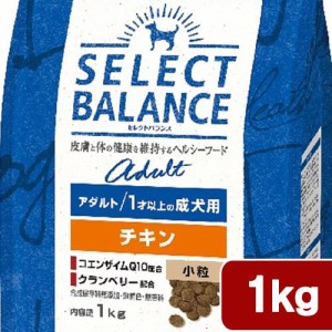 　セレクトバランス　アダルト　チキン小粒　１才以上の成犬用　１ｋｇ ドッグフード