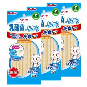 ペティオ　乳酸菌のちから　スティックタイプ　４０ｇ×３袋 ドッグフード