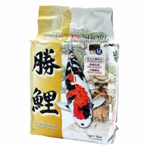 日本動物薬品　ニチドウ　勝鯉　中粒　５ｋｇ　Ｍ　錦鯉　餌　飼料