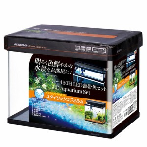 ニッソー　スティングレー４５０Ｈ　ＬＥＤ熱帯魚セット　４５ｃｍ水槽セット　お一人様１点限り