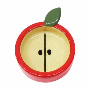 レインボー　フルーツのおさら　りんご　エサ皿　食器 (ハムスター)