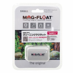 ＭＡＧ−ＦＬＯＡＴ　ＳＭＡＬＬ　ｗｉｔｈ　ＲＡＩＬ　浮くマグネットクリーナー　ガラス厚　〜５ｍｍ　水槽　掃除