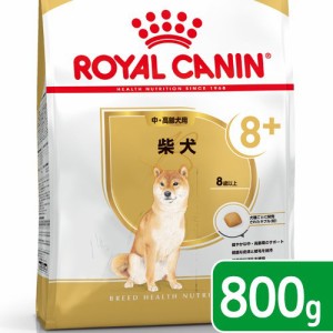 ロイヤルカナン 犬用 ドッグフード　柴犬　中・高齢犬用　８００ｇ　３１８２５５０８６６１１８　ジップ付　お一人様５点限り