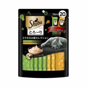 シーバ　とろ〜り　メルティ　とりささみ味セレクション　１２ｇ×２０Ｐ　 キャットフード