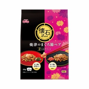 　ペットライン　懐石　２ｄｉｓｈ　焼津のまぐろ節ペア　８００ｇ×１２袋 キャットフード