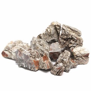 形状お任せ　白雅石　サイズミックス　１０ｋｇ　６０ｃｍ水槽向け　アクアリウム　レイアウト素材