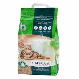 猫砂　レッテンマイヤー　キャッツベスト　固まる木のネコ砂　センシティブ　２０Ｌ (猫 トイレ)
