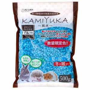 シーズイシハラ　クリーンモフ　小動物用床材　ＫＡＭＩＹＵＫＡ　ブルー　５００ｇ (ハムスター)