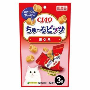 いなば　ＣＩＡＯ　ちゅ〜るビッツ　まぐろ　１２ｇ×３袋　ちゅーる　チュール　猫 キャットフード