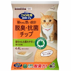 猫砂　ニャンとも清潔トイレ　脱臭・抗菌チップ　極小の粒　４．４Ｌ (猫 トイレ)