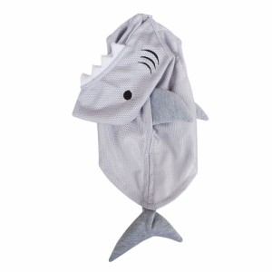 レインボー　メッシュのサメ　Ｓ　犬用　服　メッシュ素材