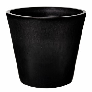 ブラックポット　シティＰＯＴ　Ｓ　直径２０×高さ１８ｃｍ　穴なし　多肉植物　サボテン