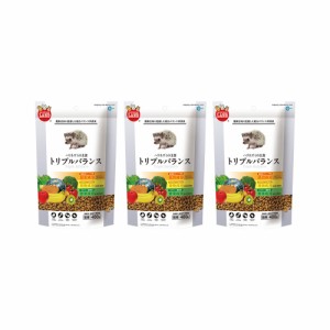 マルカン　ハリネズミの主食　トリプルバランス　４００ｇ×３袋