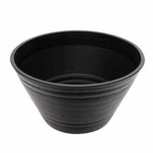 コトブキ工芸　暮らしにメダカ　メダカの円水鉢　黒　直径２７