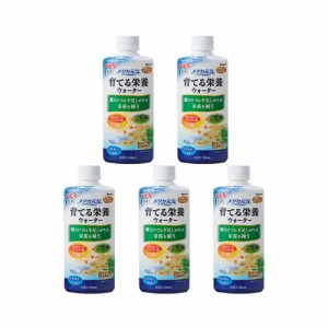 ＧＥＸ　メダカ元気　育てる栄養ウォーター　３００ｍｌ×５本　稚魚育成　ビタミン・ミネラルサポート　室内飼育