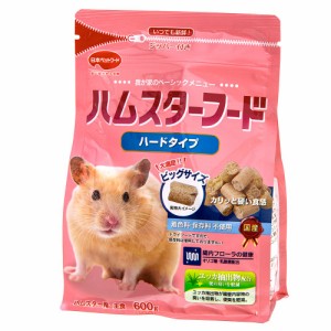 日本ペットフード　ハムスターフード　ハードタイプ　６００ｇ　餌 (ハムスター 餌)