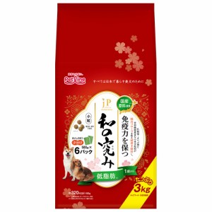 　ＪＰスタイル　和の究み　小粒　低脂肪　１歳から　３ｋｇ（５００ｇ×６） ドッグフード