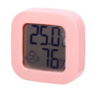 ｆｕｕ　小さなデジタル湿・温度計　ピンク (ハムスター)