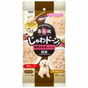 イースター　じゅわドーン！　ゴロゴロ　魅惑のお肉入りパック　２１０ｇ　（７０ｇ×３袋） ドッグフード