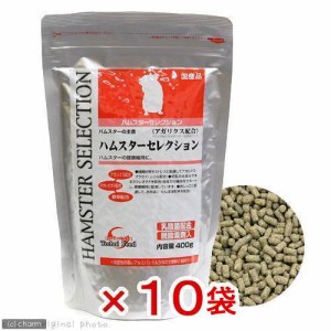 イースター　ハムスターセレクション　４００ｇ　１０袋　ハムスターフード　えさ　エサ　餌 (ハムスター 餌)