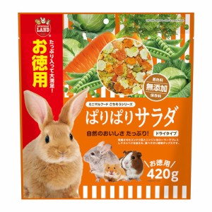 マルカン　ぱりぱりサラダ　お徳用　４２０ｇ (ハムスター)