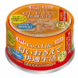 いなば　ＣｏｚｙＬｉｆｅだしスープ　まぐろ・ささみ　カニカマ入り　７５ｇ キャットフード