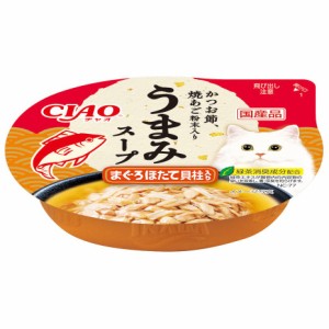 いなば　旨みスープカップ　まぐろ　ほたて貝柱入り　６０ｇ キャットフード