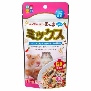 ハイペット　ハムスター・リスのまんま　ミニ　ミックス　４０ｇ　主食　フード　餌　ハムスター (ハムスター 餌)