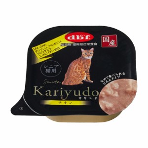 デビフ　Ｋａｒｉｙｕｄｏ　カリユド　シニア猫用　チキン　９５ｇ×２４　猫　　ウェット キャットフード