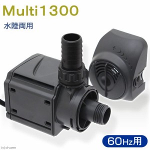 Ｍｕｌｔｉ１３００　流量２０リットル／分　６０Ｈｚ　循環ポンプ　水陸両用　西日本用